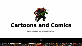 What Cartoonsandcomics.net website looked like in 2017 (6 years ago)