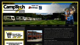 What Camptechhouten.nl website looked like in 2017 (6 years ago)