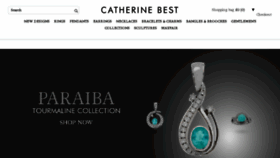 What Catherinebest.com website looked like in 2017 (6 years ago)