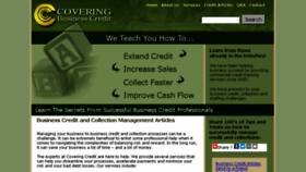 What Coveringcredit.com website looked like in 2017 (6 years ago)