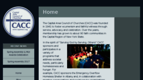 What Capareacc.org website looked like in 2017 (6 years ago)