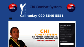 What Chicombatsystem.com website looked like in 2017 (6 years ago)