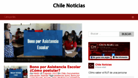 What Chilenoticias.cl website looked like in 2017 (6 years ago)