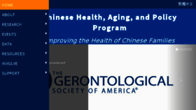 What Chinesehealthyaging.org website looked like in 2017 (6 years ago)