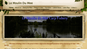What Carpdreams.com website looked like in 2017 (6 years ago)