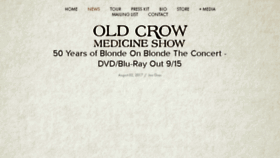 What Crowmedicine.com website looked like in 2017 (6 years ago)