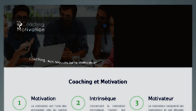 What Coaching-motivation.fr website looked like in 2017 (6 years ago)