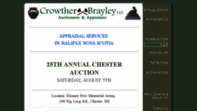 What Crowther-brayley.com website looked like in 2017 (6 years ago)
