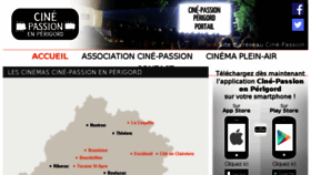 What Cinepassion-dordogne.com website looked like in 2017 (6 years ago)