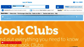 What Clubs.scholastic.co.uk website looked like in 2017 (6 years ago)
