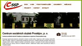What Csspv.cz website looked like in 2017 (6 years ago)