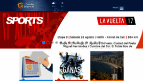What Costablanca.org website looked like in 2017 (6 years ago)