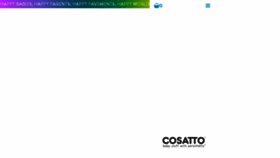 What Cosatto.com website looked like in 2017 (6 years ago)