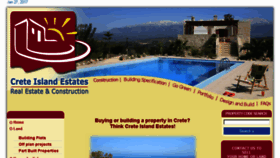 What Crete-island.net website looked like in 2017 (6 years ago)