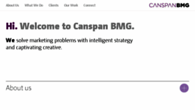 What Canspan.com website looked like in 2017 (6 years ago)