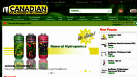 What Canadiangardensupply.com website looked like in 2017 (6 years ago)