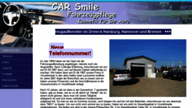 What Car-smile.de website looked like in 2017 (6 years ago)