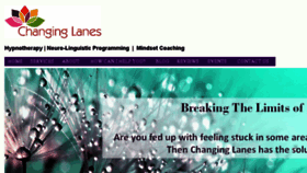 What Changing-lanes.com website looked like in 2017 (6 years ago)