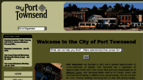 What Cityofpt.us website looked like in 2017 (6 years ago)