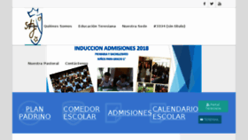 What Colegioteresiano.edu.co website looked like in 2017 (6 years ago)