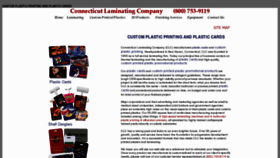 What Ctlaminating.com website looked like in 2017 (6 years ago)