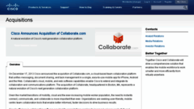 What Collaborate.com website looked like in 2017 (6 years ago)