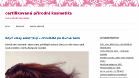 What Certifikovana-prirodni-kosmetika.cz website looked like in 2017 (6 years ago)