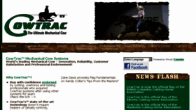 What Cowtrac.com website looked like in 2017 (6 years ago)
