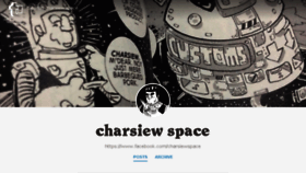 What Charsiewspace.com website looked like in 2017 (6 years ago)