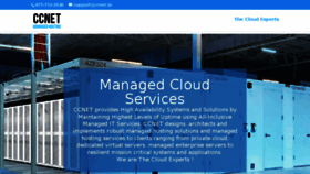 What Ccnetservices.com website looked like in 2017 (6 years ago)