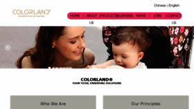 What Colorland.co.uk website looked like in 2017 (6 years ago)