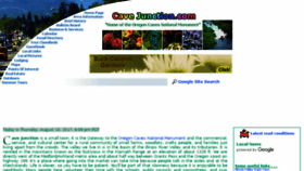 What Cavejunction.com website looked like in 2017 (6 years ago)