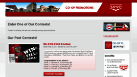 What Cooppromotions.com website looked like in 2017 (8 years ago)