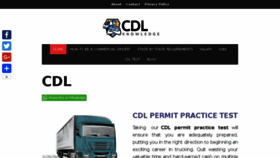 What Cdlknowledge.com website looked like in 2017 (6 years ago)
