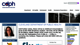 What Clevelandhealth.org website looked like in 2017 (6 years ago)