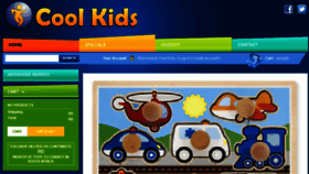 What Coolkids.co.za website looked like in 2017 (6 years ago)