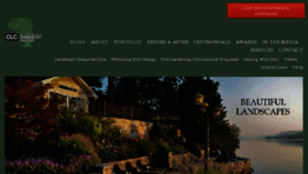 What Clcdesign.com website looked like in 2017 (8 years ago)