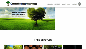 What Communitytreepreservation.com website looked like in 2017 (6 years ago)
