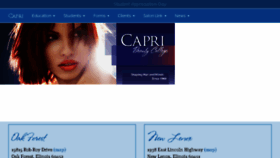 What Capri.edu website looked like in 2017 (6 years ago)