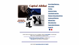 What Capitalaikikai.org website looked like in 2017 (6 years ago)