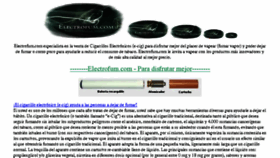 What Cigarretselectronics.es website looked like in 2017 (6 years ago)