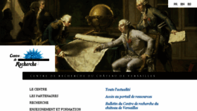 What Chateauversailles-recherche.fr website looked like in 2017 (6 years ago)
