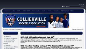 What Colsoc.com website looked like in 2017 (6 years ago)