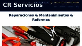 What Crservicios.com.uy website looked like in 2017 (6 years ago)