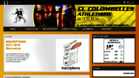 What Clcolombellesathle.com website looked like in 2017 (8 years ago)