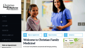 What Christianfamilymed.com website looked like in 2017 (6 years ago)