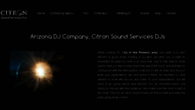 What Citronsound.com website looked like in 2017 (6 years ago)