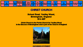 What Christchurch-yardleywood.org.uk website looked like in 2017 (6 years ago)
