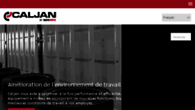 What Caljan.fr website looked like in 2017 (6 years ago)