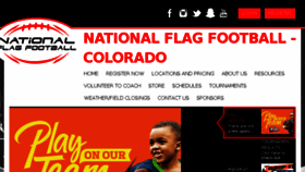 What Coloradoflagfootball.com website looked like in 2017 (6 years ago)